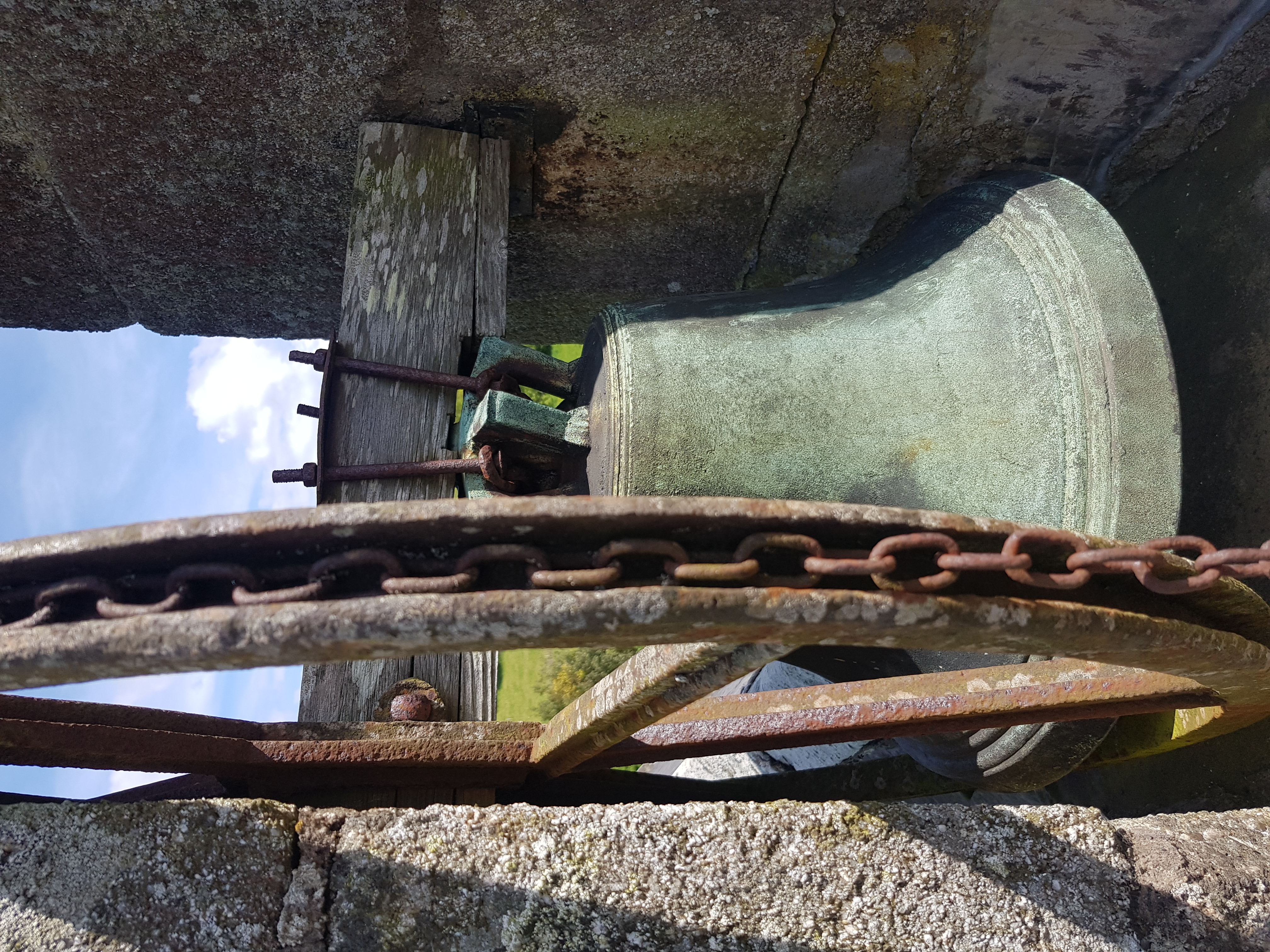 The bell at St. Kevin's