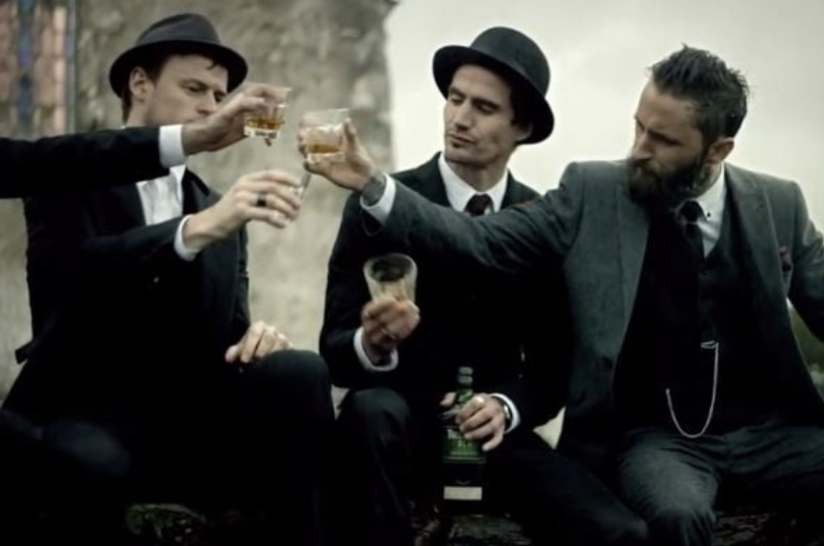 A still image of the Tullamore Dew Ad